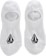 Volcom Stones No Show Sock 3-Pack - white - front