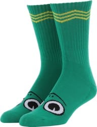 Toy Machine Turtle Boy Sock - green
