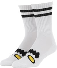 Toy Machine Monster Face Sock - white