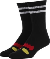 Toy Machine Monster Face Sock - black