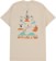 Spitfire Skate Like A Girl Sessions Roll In T-Shirt - natural - reverse