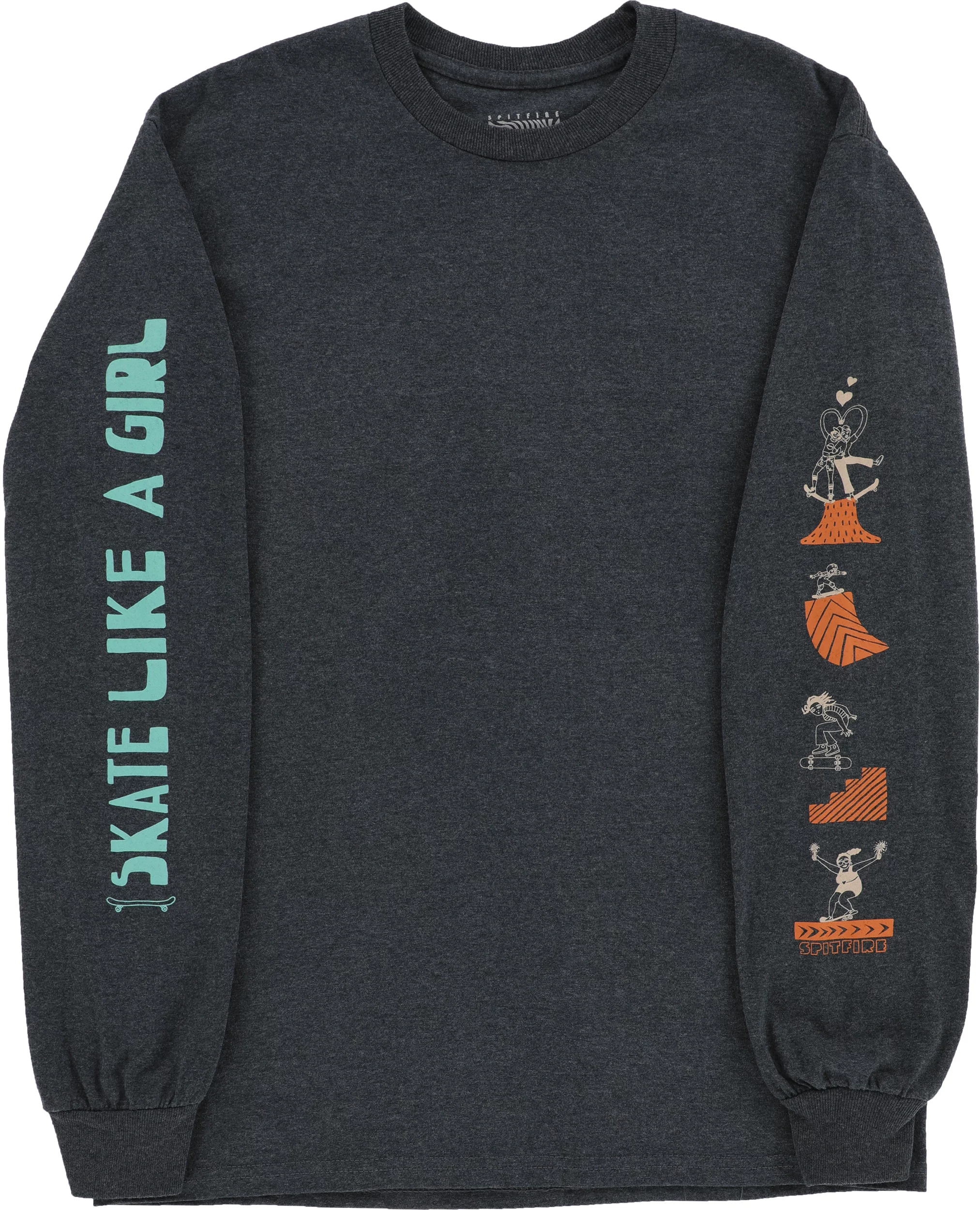 Skate Like A Girl Sessions Drop In L S T Shirt