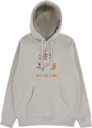 Spitfire Skate Like A Girl Sessions Doubles Hoodie - smoked