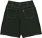 Theories Plaza Jean Shorts - hunter green - reverse