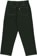 Theories Plaza Jeans - hunter green contrast - reverse
