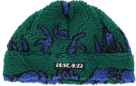 WKND Temple Fleece Beanie - green/blue - view large