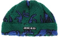 WKND Temple Fleece Beanie - green/blue