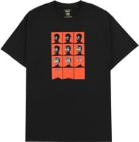 Uma Landsleds Face Melt T-Shirt - black