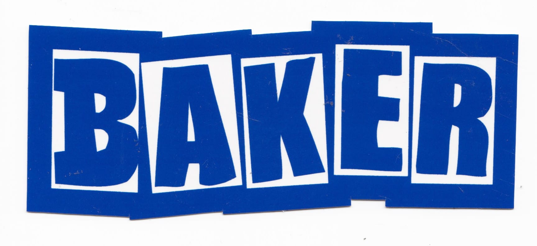 Baker Brand Logo Sticker Tactics