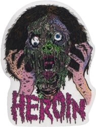 Heroin Seasonal Sticker - dead dave face melter
