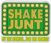 Shake Junt Seasonal Sticker - homie box logo green