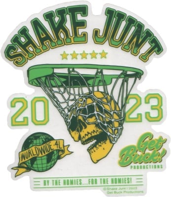 Shake Junt Seasonal Sticker - skull hoops - view large