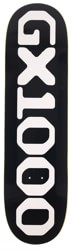 GX1000 OG Logo 8.5 Skateboard Deck - black