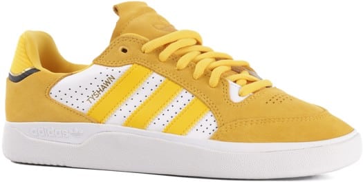 Adidas Tyshawn Low Skate Shoes - bold gold/footwear white/core black - view large