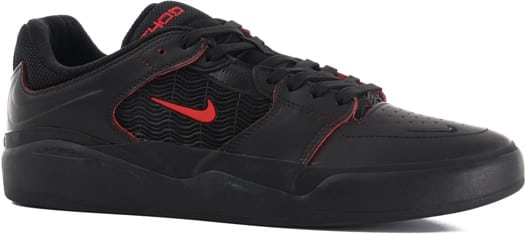 Nike SB Ishod Wair PRM Skate Shoes - black/university red-black-black-black - view large