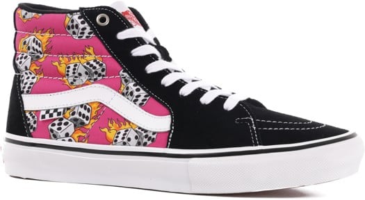 Vans Skate Sk8-Hi Shoes - fuschia fedora - view large