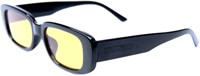Happy Hour Oxford Sunglasses - black/yellow fade lens