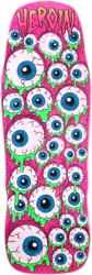 Heroin Mutant Eyeballer 10.25 Skateboard Deck - pink