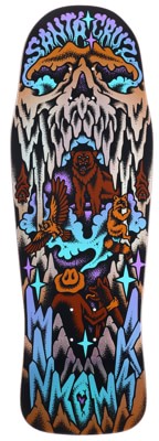 Santa Cruz Winkowski Crystal Cave 10.34 Shaped Skateboard Deck - view large