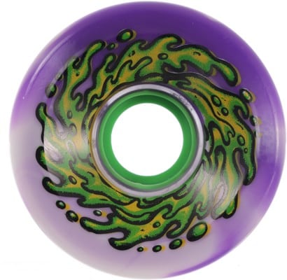 Slime Balls OG Slime Cruiser Skateboard Wheels - purple/white swirl (78a) - view large