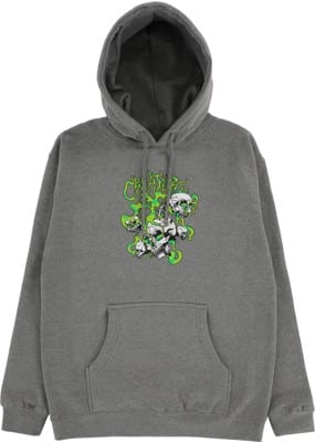 Creature Head High Hoodie - gunmetal heather - view large