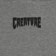 Creature Head High Hoodie - gunmetal heather - reverse detail