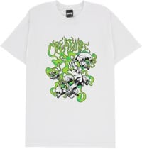 Creature Head High T-Shirt - white