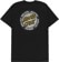 Santa Cruz Infinite Ringed Dot T-Shirt - black - reverse