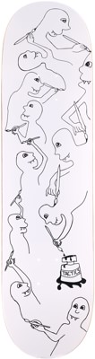 Tactics Doodler Skateboard Deck - white/black - view large