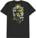 Santa Cruz Rise and Shine Eco T-Shirt - eco heather black - reverse