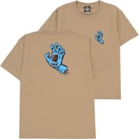 Santa Cruz Kids Screaming Hand T-Shirt - sand