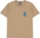 Santa Cruz Kids Screaming Hand T-Shirt - sand - front