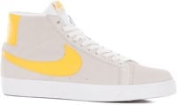 Nike SB Zoom Blazer Mid Skate Shoes - summit white/laser orange-summit white-white-gum yellow