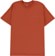 Obey Vanishing Point Organic T-Shirt - terracotta - front