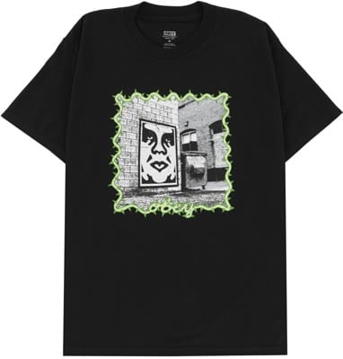 Obey Vine Photo T-Shirt - black - view large