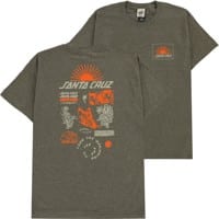 Santa Cruz Rise and Shine Eco T-Shirt - military green