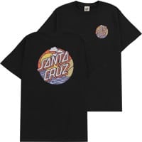 Santa Cruz Cliff View Dot Eco T-Shirt - eco black