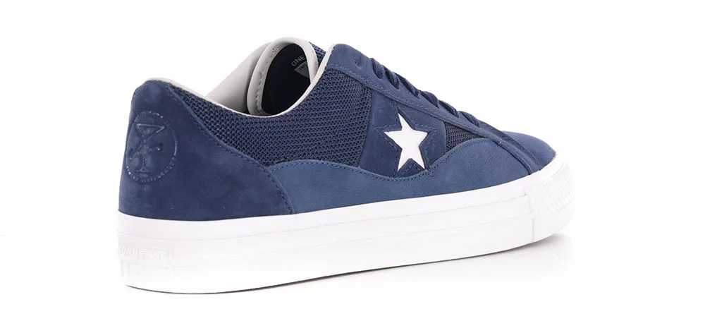 Converse One Pro Skate Shoes - (alltimers) navy/white/midnight navy - Free Shipping | Tactics