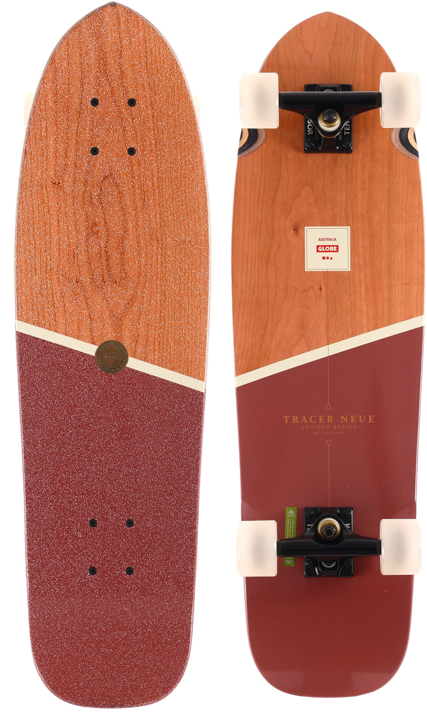 Globe Tracer Neue 31" Complete Cruiser Skateboard Tactics