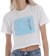 There City Life Crop T-Shirt - white