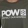 Protect Our Winters Women's POW Stacked Logo Jersey Crop T-Shirt - military green - front detail