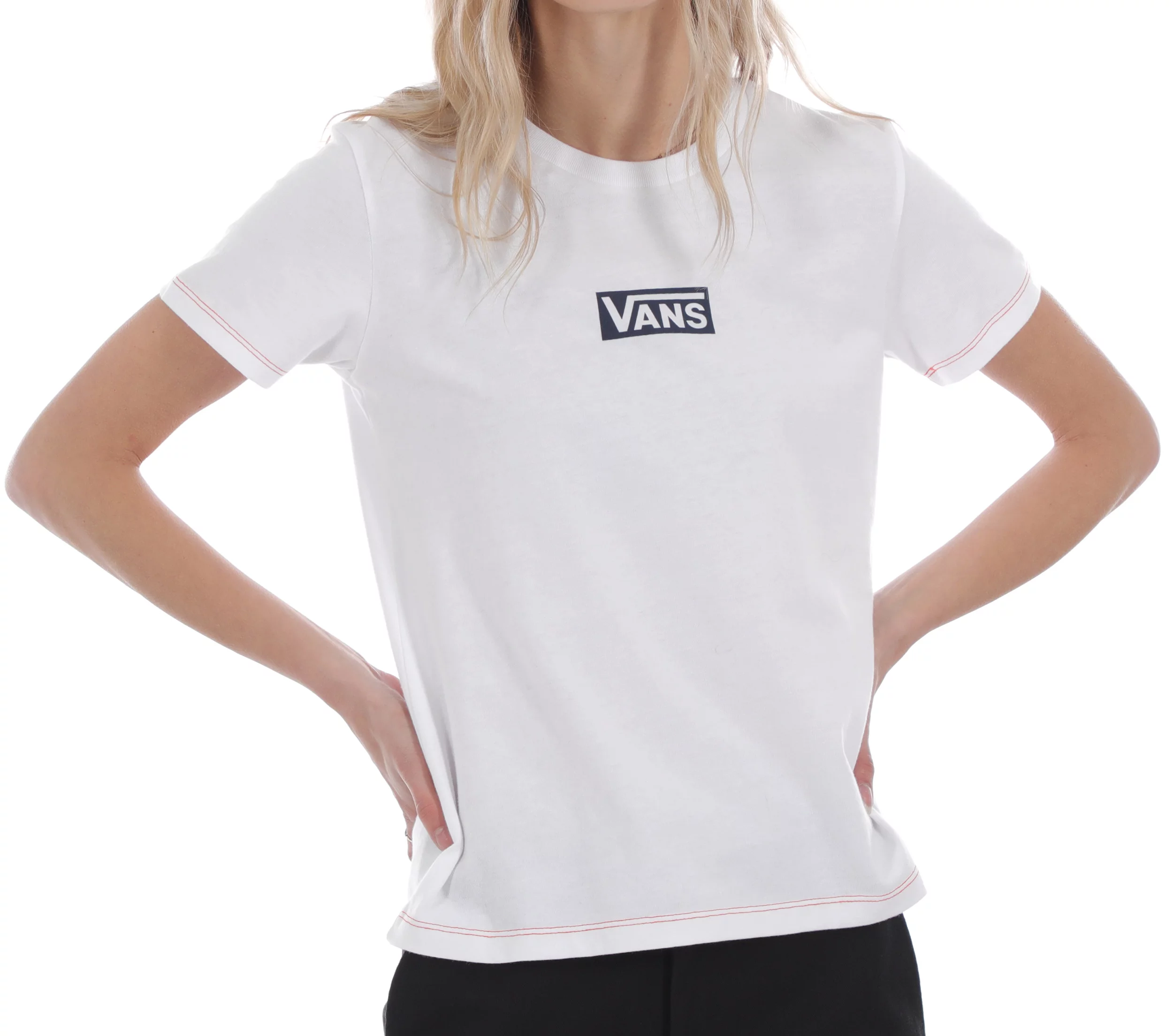 Vans Women's Pro Stitched T-Shirt - white Tactics