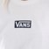 Vans Women's Pro Stitched T-Shirt - white - front detail