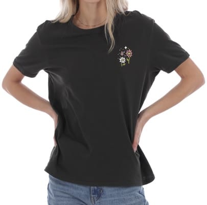 Volcom Women's Truly Ringer T-Shirt - black - view large