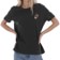 Volcom Women's Truly Ringer T-Shirt - black