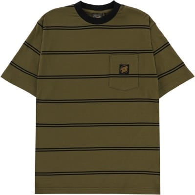 Santa Cruz Saga Pocket T-Shirt - od green - view large