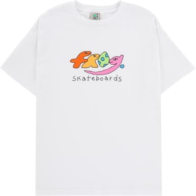 Frog Dino Logo T-Shirt - white - view large