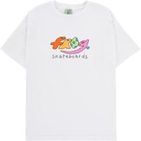 Frog Dino Logo T-Shirt - white