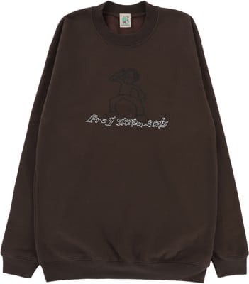 Frog Unlocked Crew Sweatshirt - brown - view large