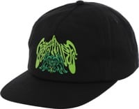 Creature Psychrofice Snapback Hat - black